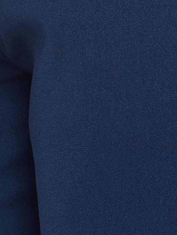 high rise pleated hem trouser - 16764365 - Zoom Image - 5