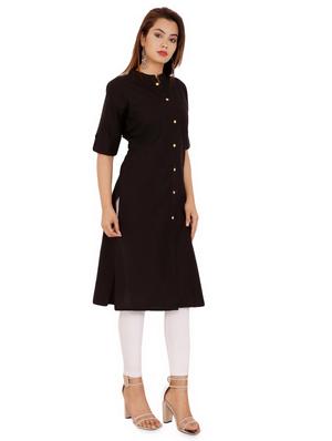solid straight kurta - 16764578 - Standard Image - 2