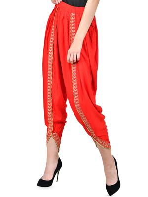 mirror work dhoti salwar - 16765246 - Standard Image - 2