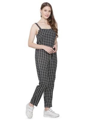 cami neck checkered jumpsuit - 16767561 - Standard Image - 2