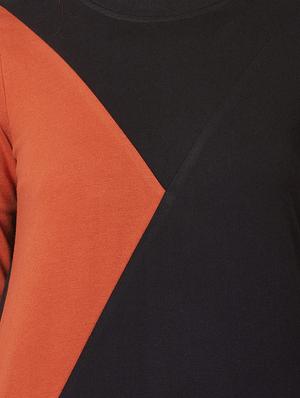 color block crew neck sweatshirt - 16767809 - Standard Image - 5