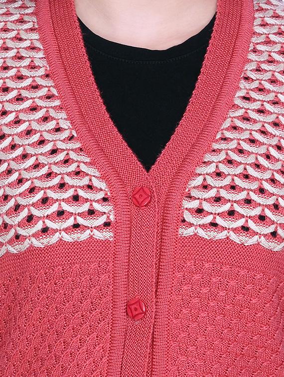 v-neck wool cardigan - 16767853 - Zoom Image - 5