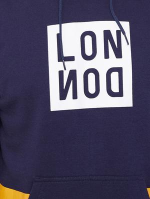 navy blue chest print sweatshirt - 16769311 - Standard Image - 5