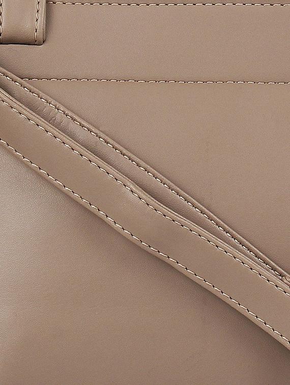 brown leatherette regular sling bag - 16769484 - Zoom Image - 5