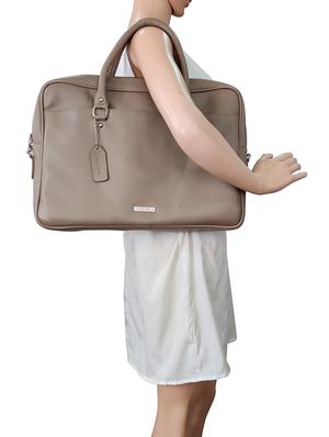 brown leatherette laptop bag - 16769523 - Standard Image - 5