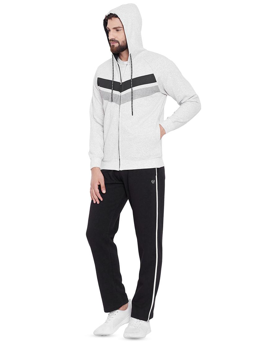 grey printed track suit - 16770809 - Zoom Image - 2