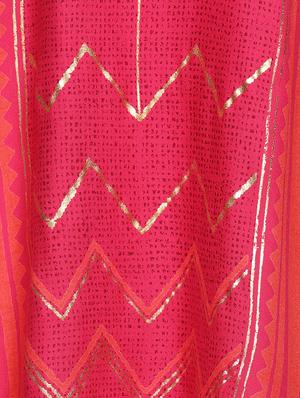 fuchsia straight kurta - 16770919 - Standard Image - 5