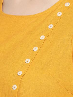 solid layered kurta - 16771061 - Standard Image - 5
