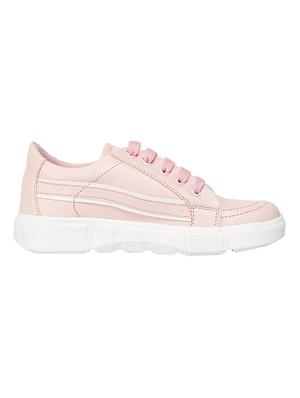 pink lace-up sneakers - 16771182 - Standard Image - 2