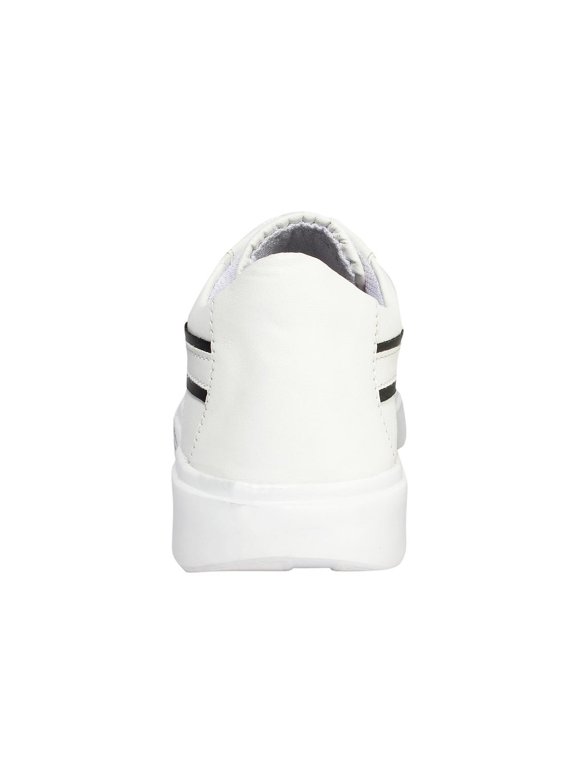white lace-up sneakers - 16771183 - Zoom Image - 2
