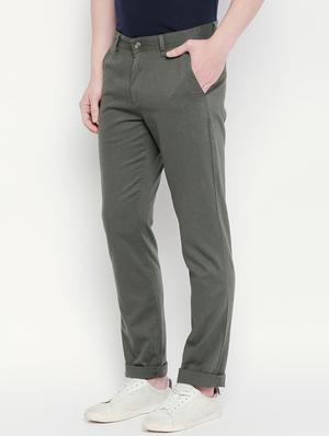 green solid chinos - 16771544 - Standard Image - 2