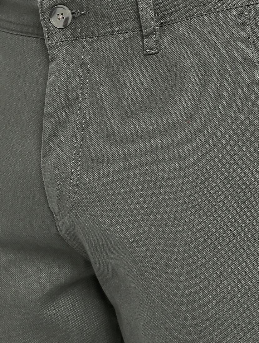 green solid chinos - 16771544 - Zoom Image - 5