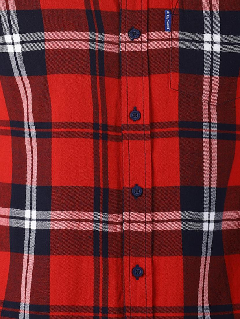 red checkered casual shirt - 16771813 - Zoom Image - 5