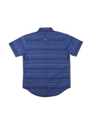 pocket detail striped shirt - 16771993 - Standard Image - 2