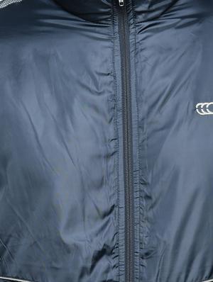 blue solid casual jacket - 16772350 - Standard Image - 5