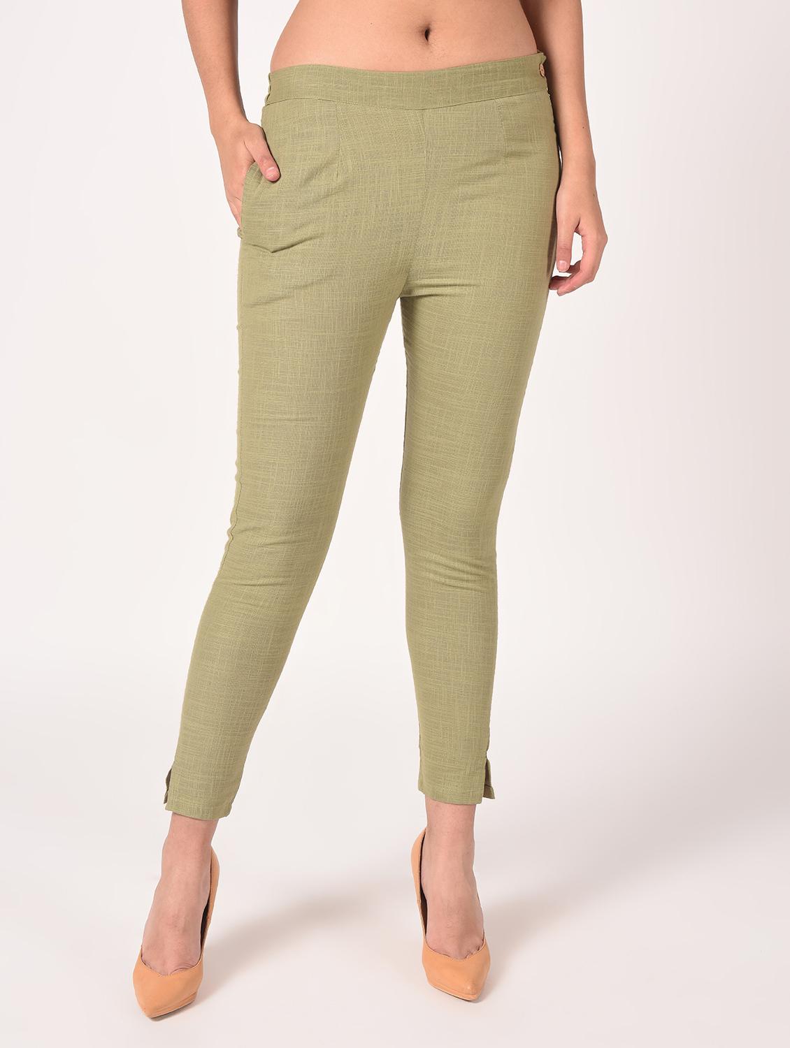 mid rise flat front trouser - 16773365 - Zoom Image - 2