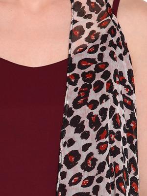 animal print regular shrug - 16773747 - Standard Image - 5