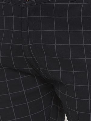 black checkered chinos - 16773760 - Standard Image - 5