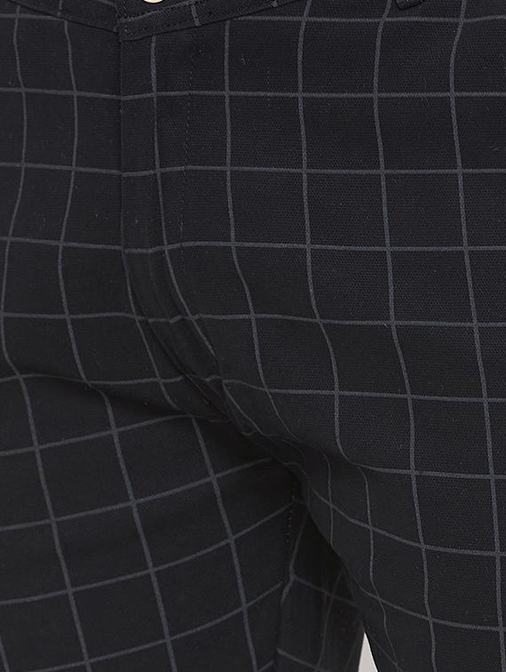 black checkered chinos - 16773760 - Zoom Image - 5
