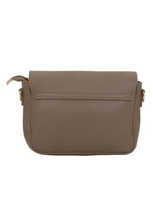 brown leatherette regular sling bag - 16774102 - Standard Image - 2