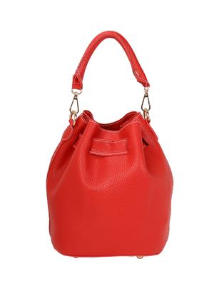 red leatherette combo sling bag - 16774119 - Standard Image - 2