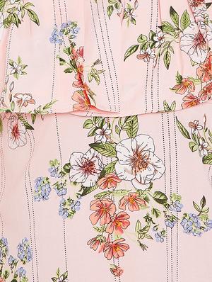 off shoulder floral top - 16774130 - Standard Image - 5
