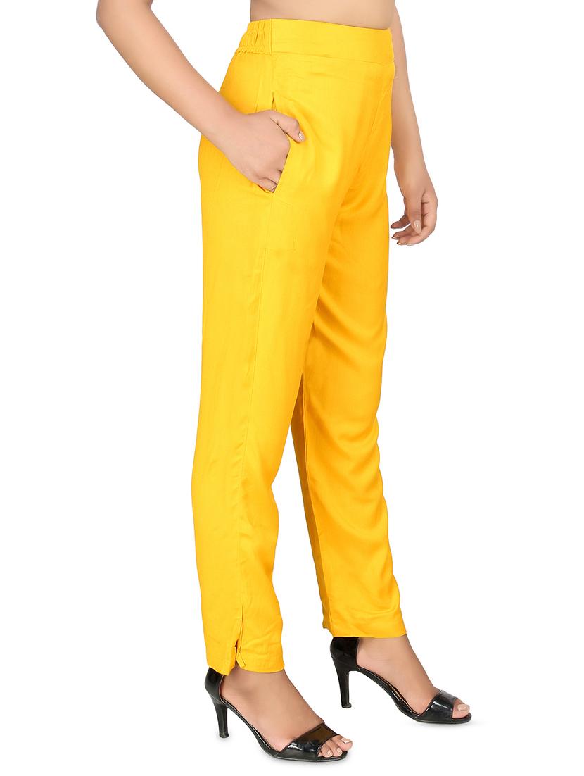high rise flat front trouser - 16774467 - Zoom Image - 2