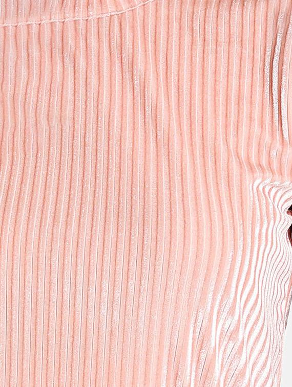 bell sleeved striped a-line dress - 16775279 - Zoom Image - 5
