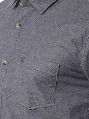 grey printed casual shirt - 16776149 - Standard Image - 5