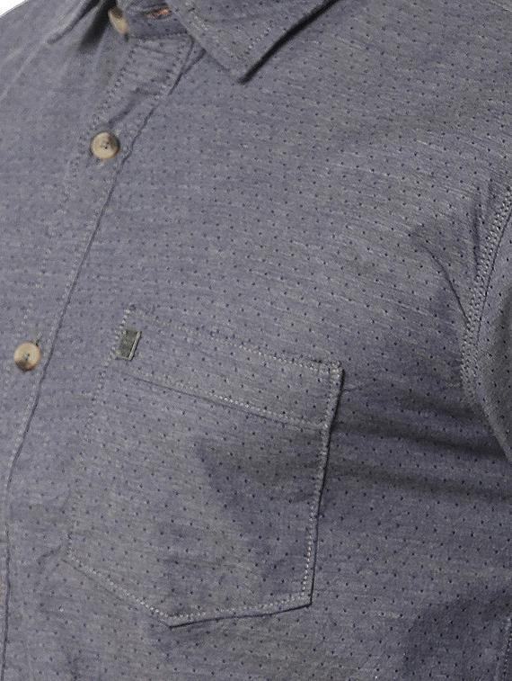 grey printed casual shirt - 16776149 - Zoom Image - 5