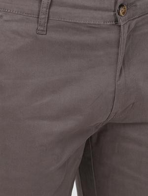 grey solid chinos - 16776866 - Standard Image - 5