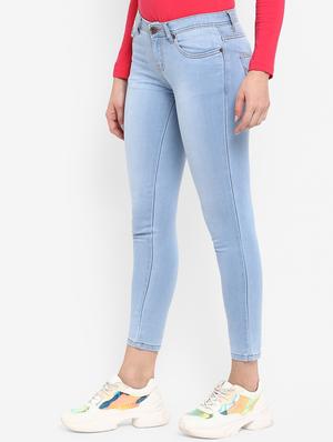 high rise stone washed jean - 16776872 - Standard Image - 2