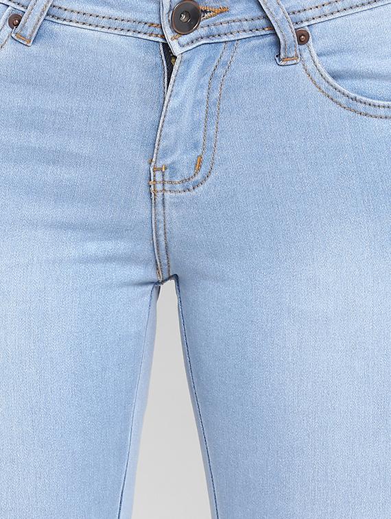 high rise stone washed jean - 16776872 - Zoom Image - 5