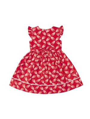 red cotton frock - 16777044 - Standard Image - 2