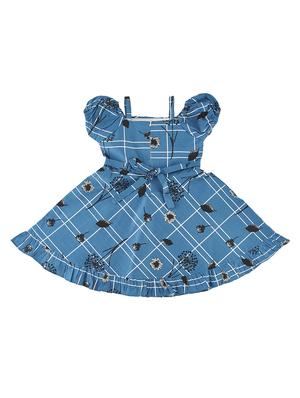 blue cotton frock - 16777173 - Standard Image - 2