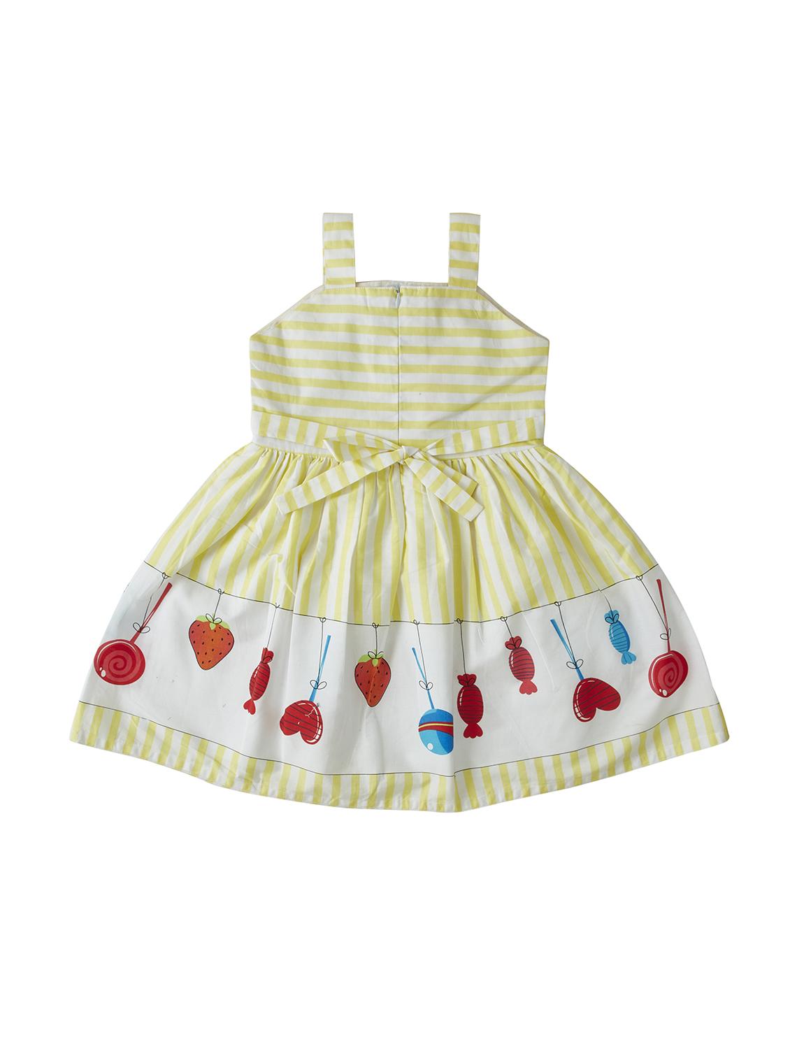 yellow cotton frock - 16777199 - Zoom Image - 2