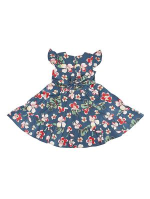 blue cotton frock - 16777201 - Standard Image - 2