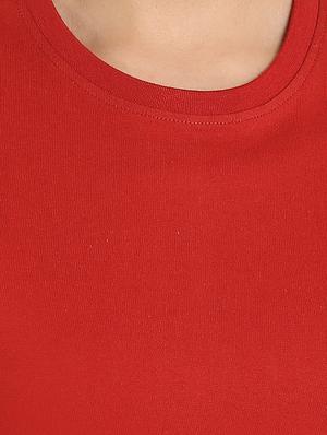 round neck solid tee - 16777294 - Standard Image - 5
