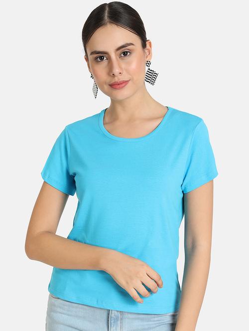 round neck solid tee - 16777295 - Standard Image - 1