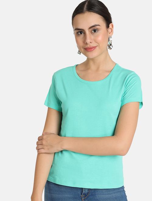 round neck solid tee - 16777298 - Standard Image - 1
