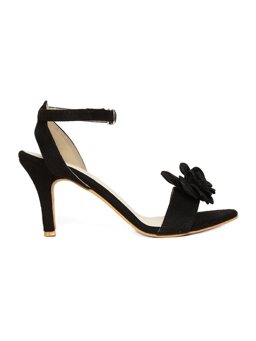 black ankle strap sandals - 16779513 - Zoom Image - 2