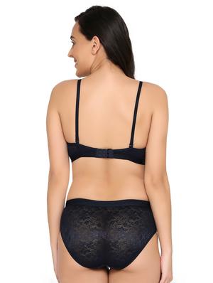 bow patch bra and panty set - 16779531 - Standard Image - 2
