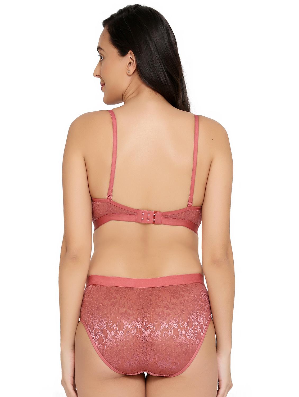 bow patch bra and panty set - 16779533 - Zoom Image - 2