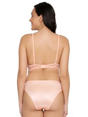bow patch bra and panty set - 16779537 - Standard Image - 2