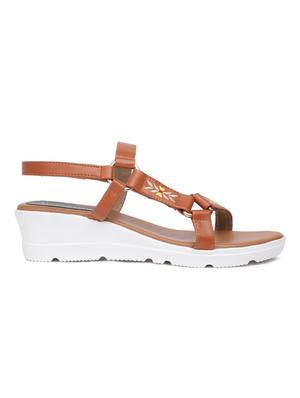 tan back strap wedges - 16779542 - Standard Image - 2