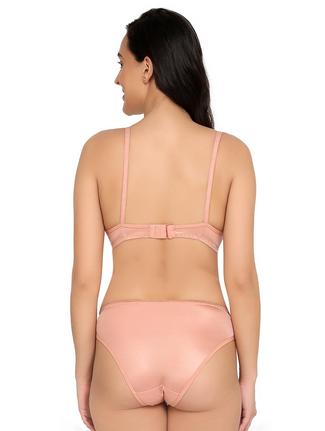 bow patch bra and panty set - 16779545 - Zoom Image - 2
