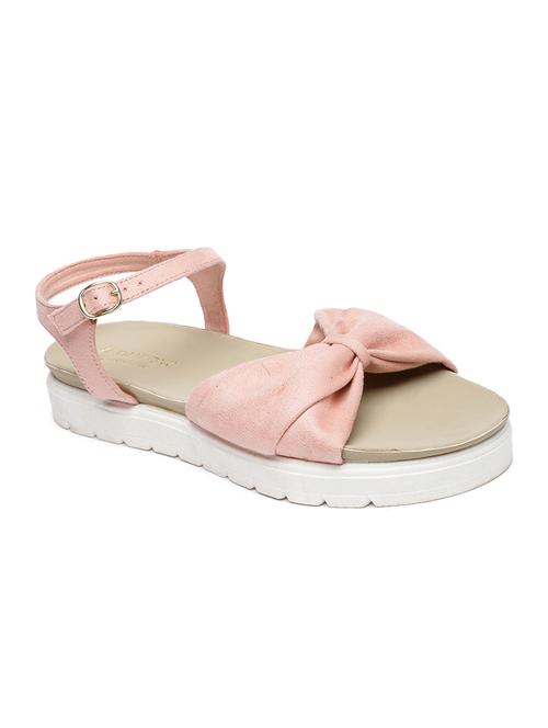 pink back strap sandals - 16779734 - Standard Image - 1