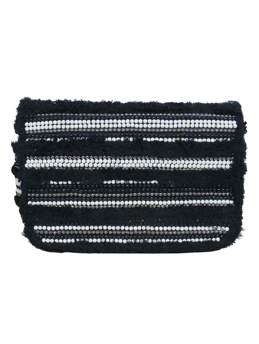black cotton box clutch - 16779869 - Zoom Image - 2