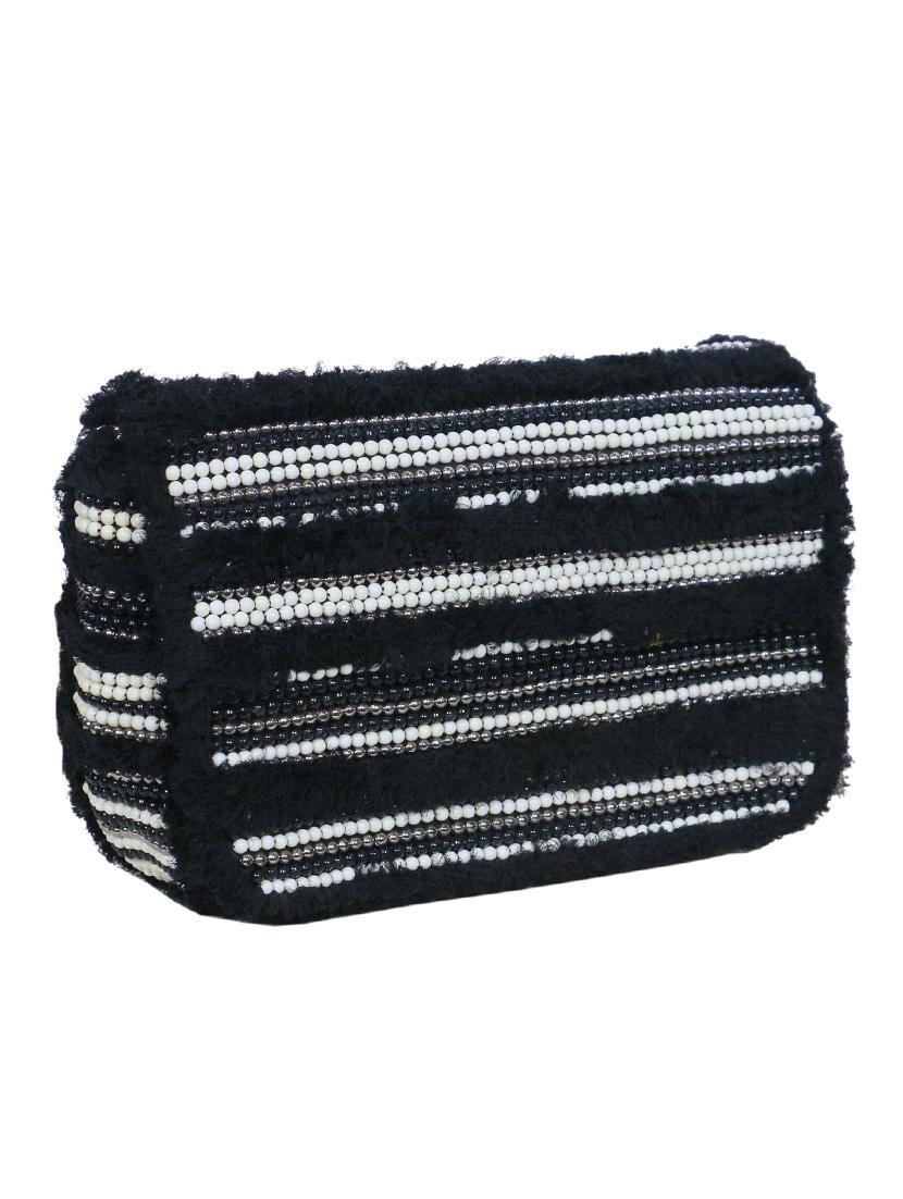black cotton box clutch - 16779869 - Zoom Image - 5