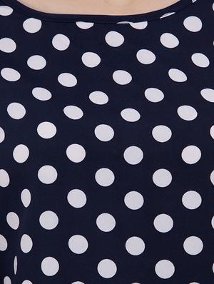 bell sleeved polka dots top - 16780554 - Standard Image - 5